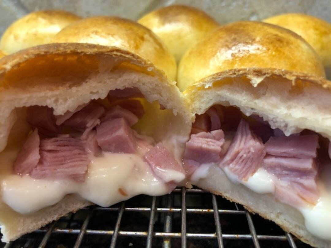 6 Kolaches W/ Ham & Swiss Cheese Freshbaked and Homemade Etsy