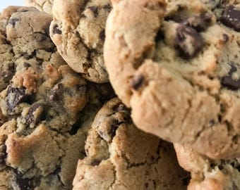 24 Chocolate Chip Cookies Fresh-Baked & Homemade