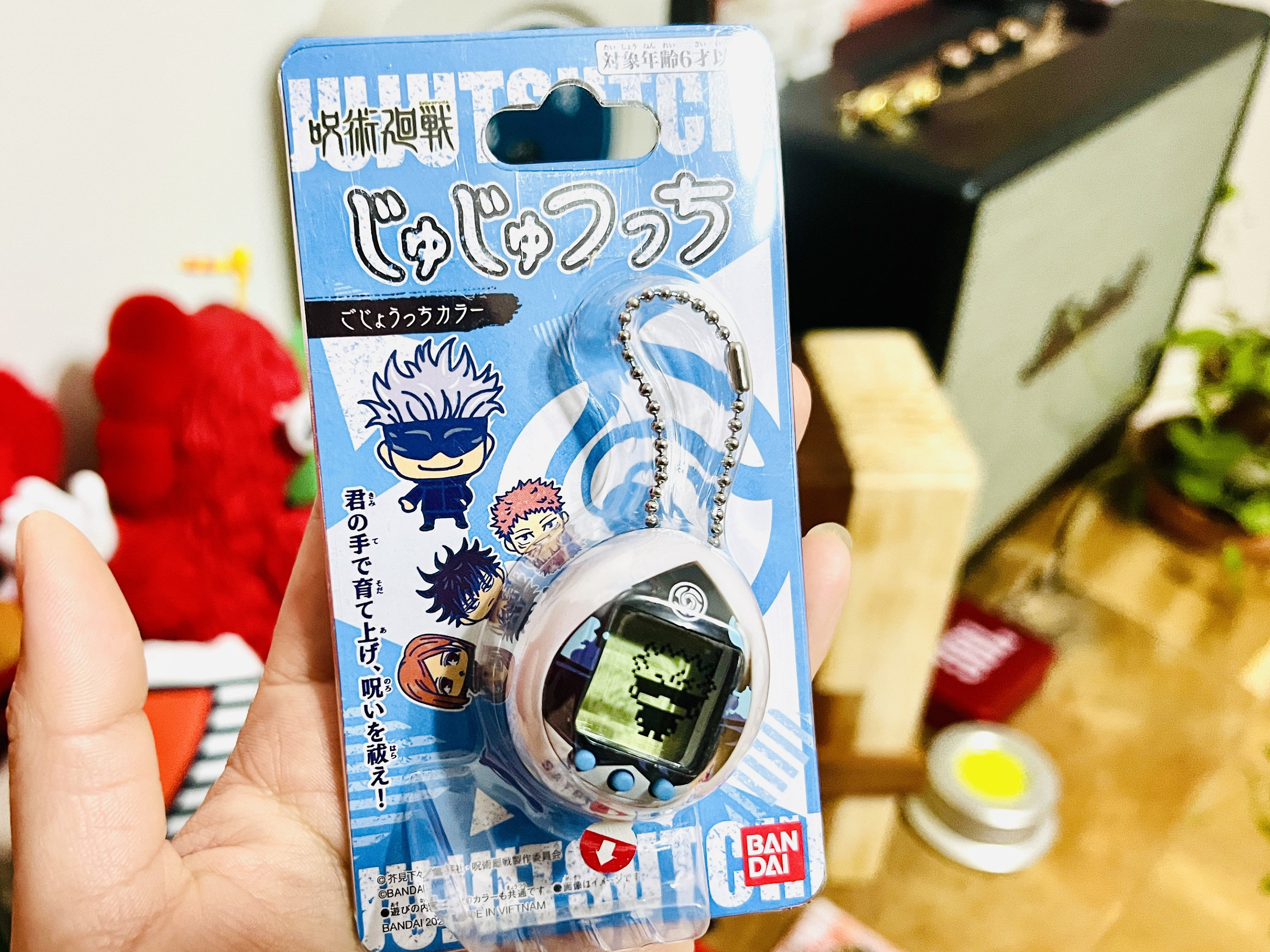 Tamagotchi Chibi Version Mini 10th Anniversary White Blue Color BANDAI  Limited