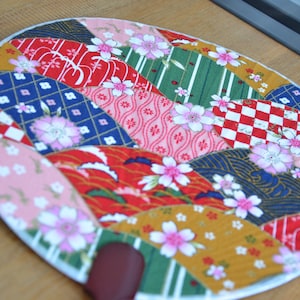 Ventaglio giapponese/Uchiwa/Ventaglio a paletta - modelli nihon - Arredamento per la casa • Accessorio fotografico • Regalo