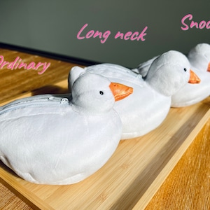SUPERLEUKE tas met call duck | zakje | portemonnee | Tas met oordopjes - kawaii cartoon