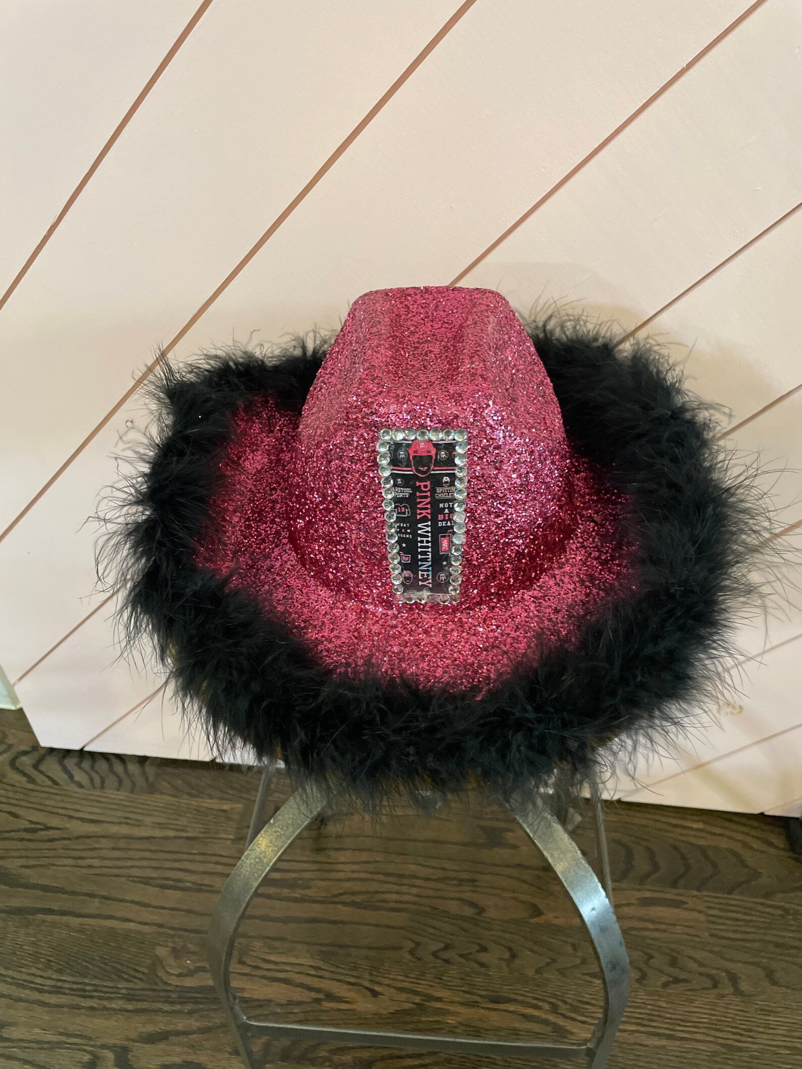 Trendy pink Whitney cowgirl hat Etsy