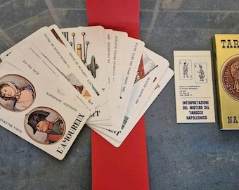 TAROT DE NAPOLEON Tarot napoleoński Tarot autorstwa Osvaldo Menegazzi Meneghello
