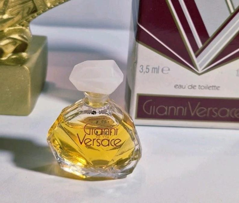 GIANNI VERSACE - Damska woda toaletowa Versace 3,5 ml Miniaturowa, rzadka zdjęcie 1