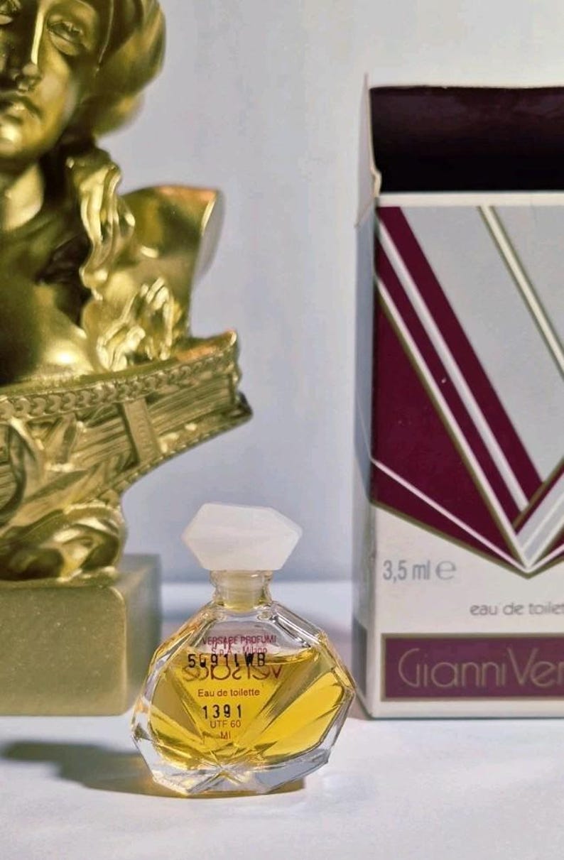 GIANNI VERSACE - Damska woda toaletowa Versace 3,5 ml Miniaturowa, rzadka zdjęcie 2