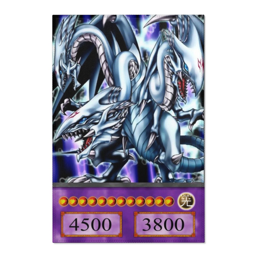 Blue Eyes Ultimate Dragon Area Rugs Etsy
