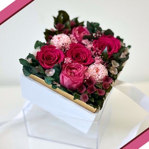 Japanese Preserved Flower Forever Eternal Rose Forever Standard Bouquet Flower For Her Preserved Rose Dried Flower Preserved Décor Home