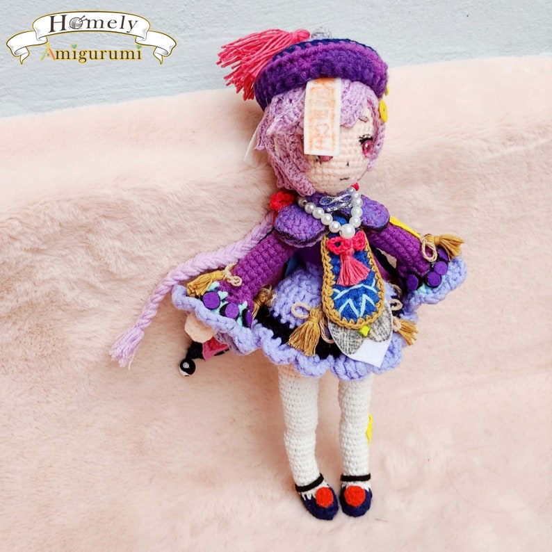 qiqi genshin impact plush