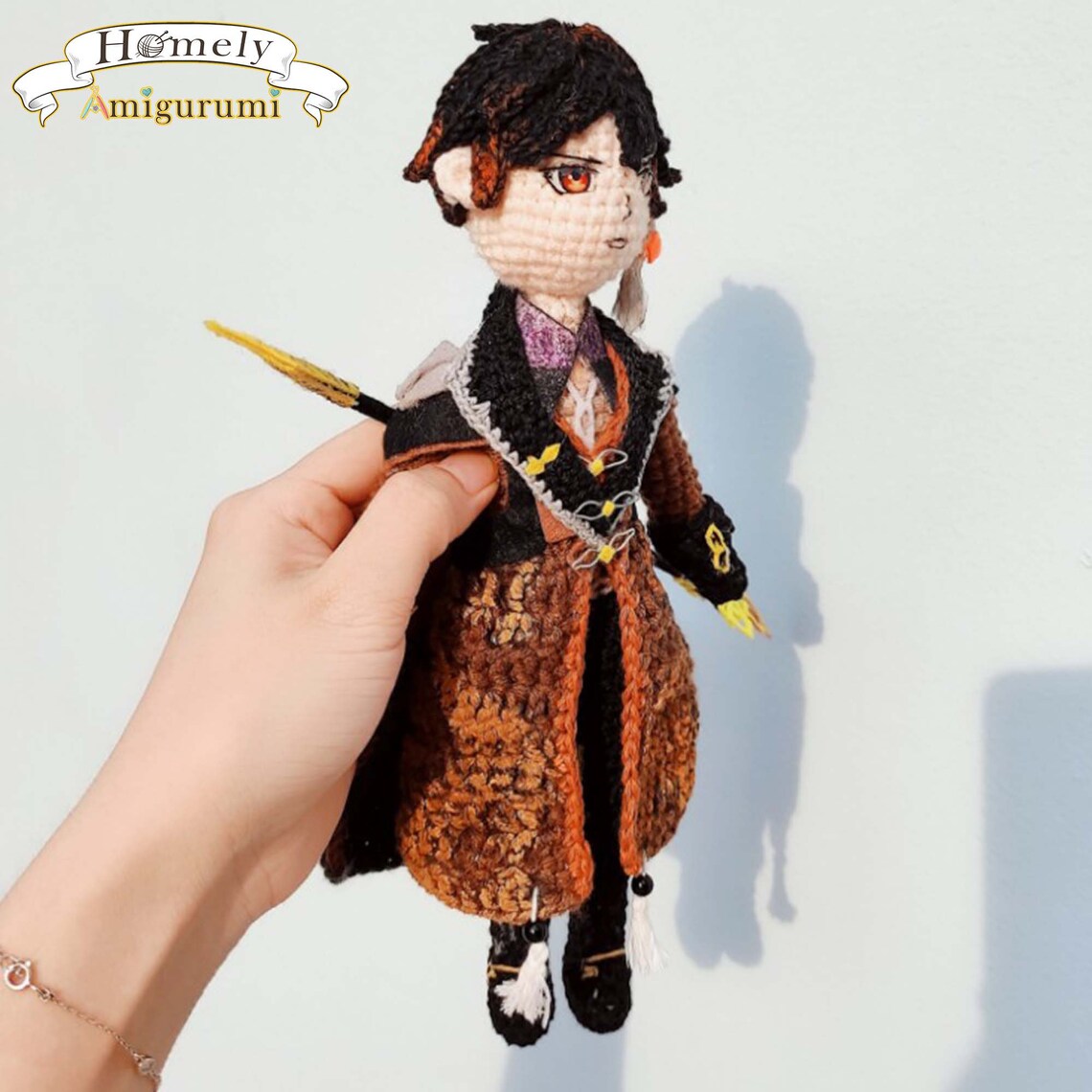 Genshin Impact Zhongli Crochet Doll Amigurumizhongli - Etsy