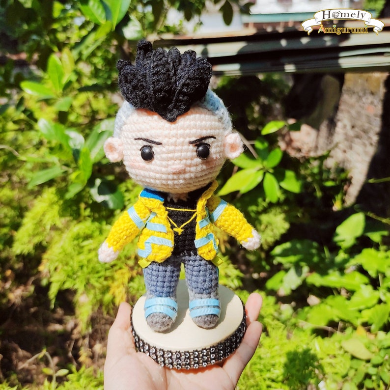 Cyberpunk Edgerunners Crochet Doll Amigurumi Cyberpunk Plush Etsy Australia