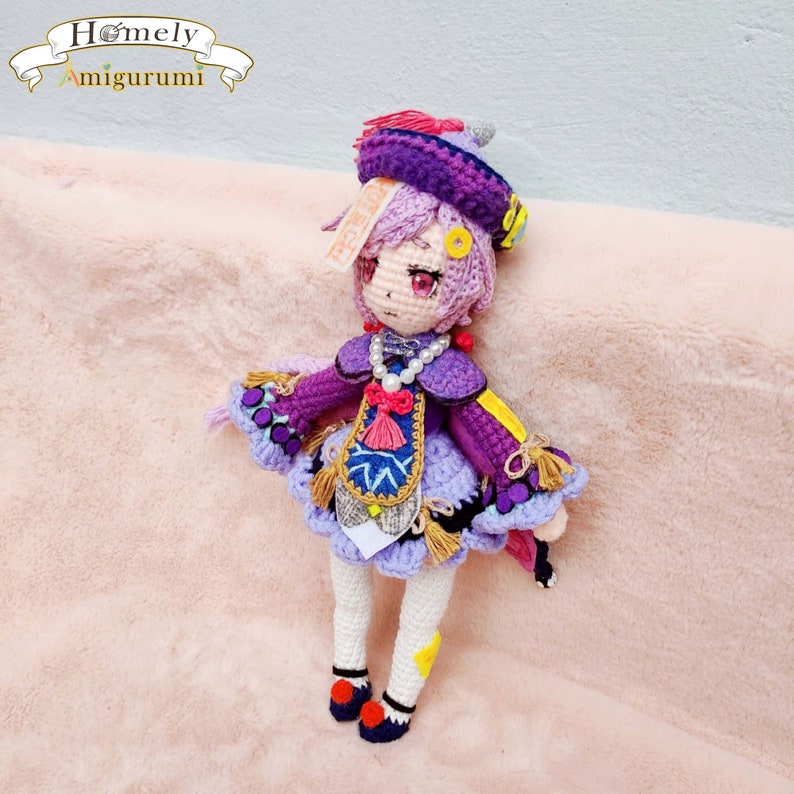 qiqi genshin impact plush