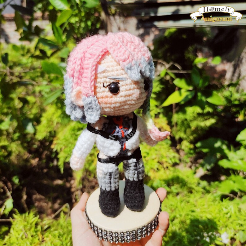 Lucy Cyberpunk Edgerunners Crochet Doll Amigurumi Cyberpunk Etsy UK