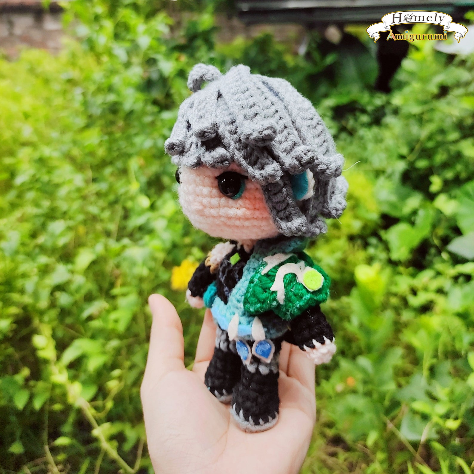 Genshin Impact Alhaitham Plushies Doll Amigurumi Chibi Style Etsy