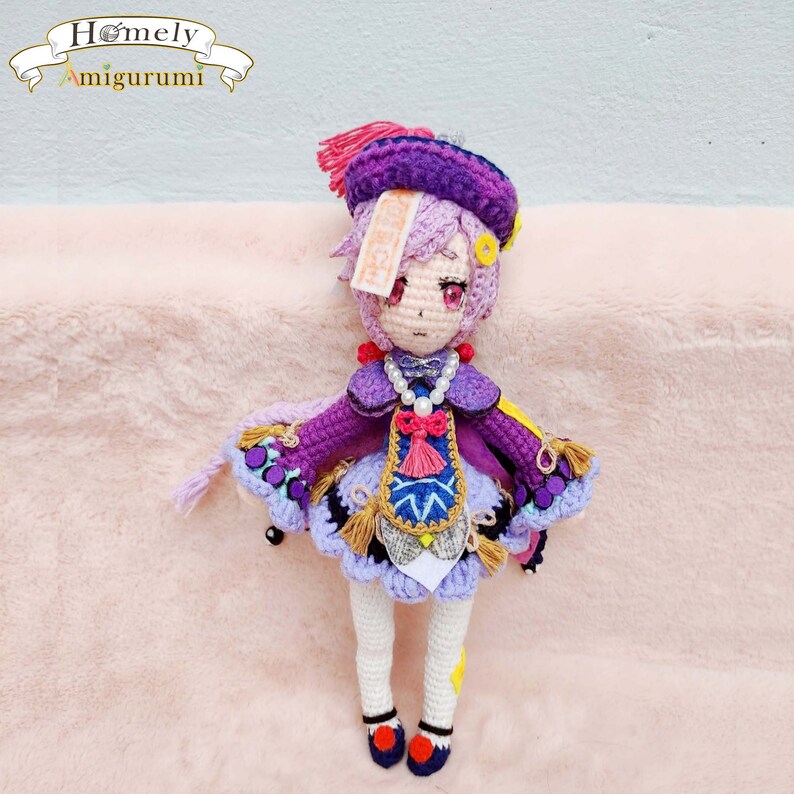 qiqi genshin impact plush