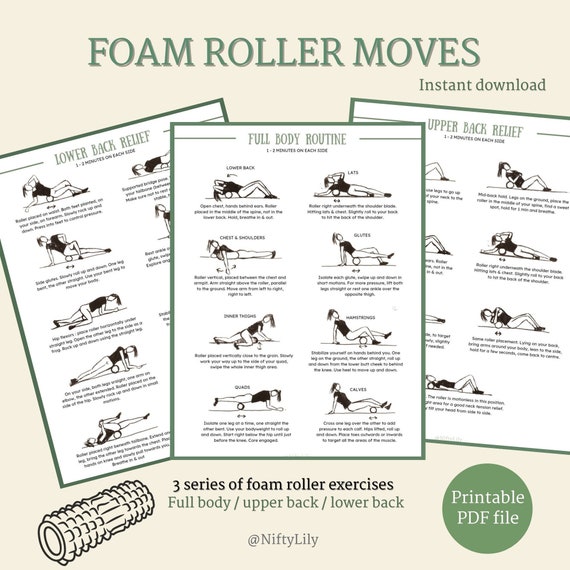 Foam Roll Lats RS Fitness