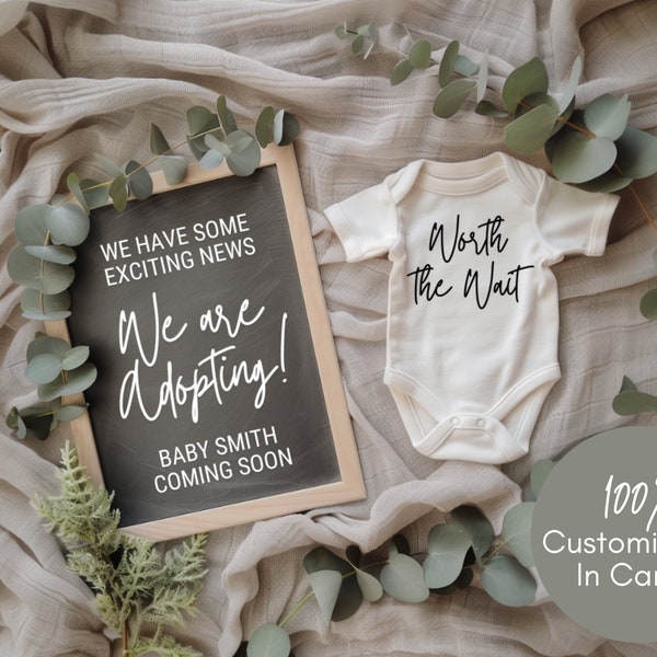 Adoption Announcement - Etsy