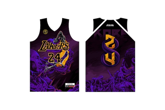 NBA Digital File Basketball Jersey Design Purple Full -  Israel