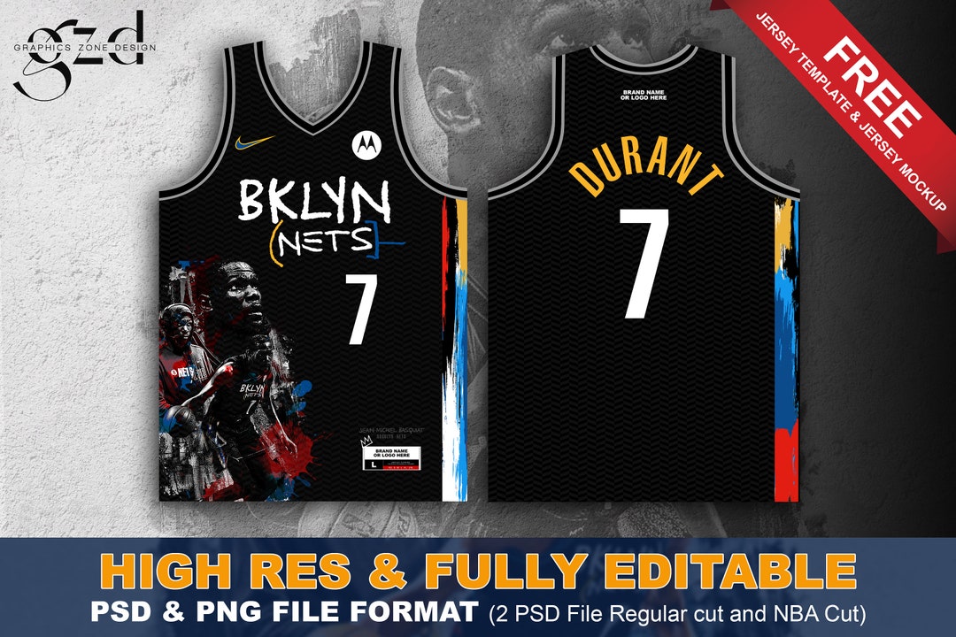 NBA - Full Sublimation Basketball Jersey Design - Get Layout