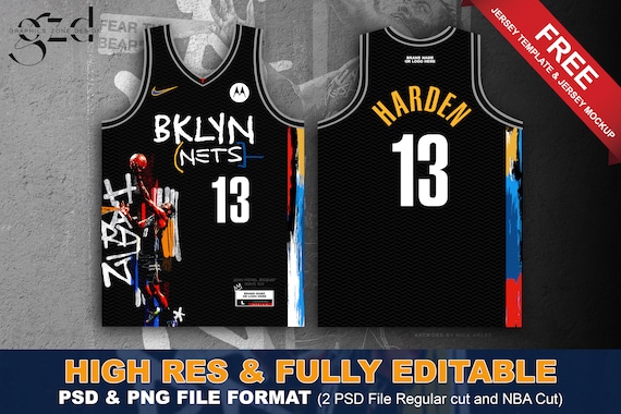 Full Sublimation Editable Basketball Jersey Template 