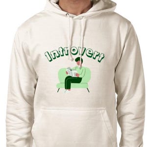 Introvert Print Men’s Hoodie