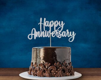 Sleyberoy Kuchendekoration 20. Hochzeitstag – Glitzerndes Cake-Topper Für Jubiläum & Geburtstag