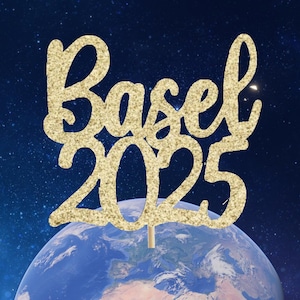 Eurovisietaarttopper, Bazel 2025, Eurovisiefestivalstuk, Zwitsers songfestival, Taarttopper, Eurovisiefeest, Eurovisiesongfestival 2025, Kleuropties