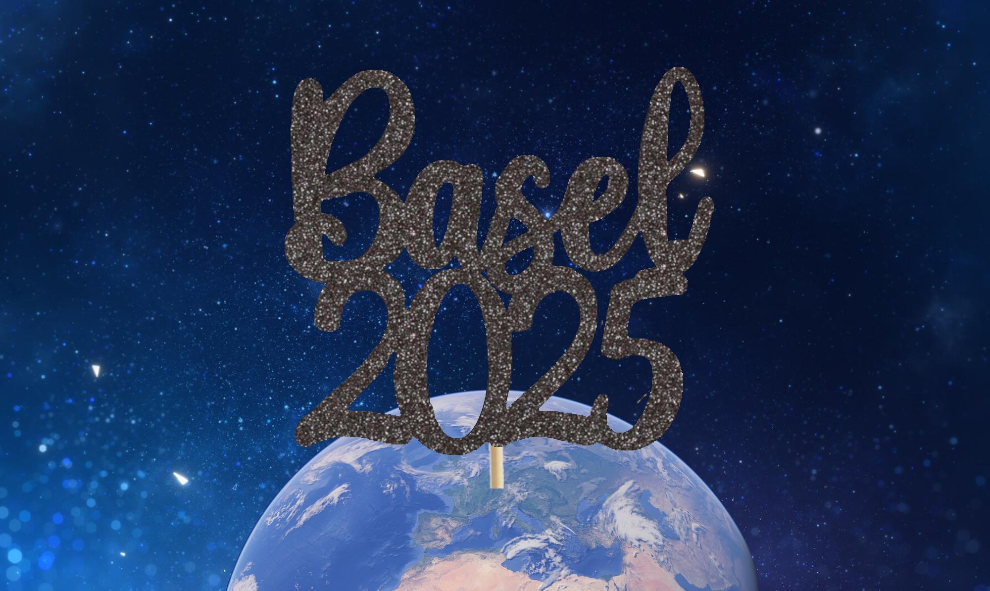 Eurovision Cake Topper, Basel 2025, Eurovision Centrepiece, Swiss ...