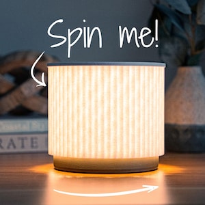 Ambient Desk Lamp for Gaming Setup | Modern Bedside Mood Light | Aesthetic Office Lighting | Dorm Room Night Light | Soft Workspace Lamp