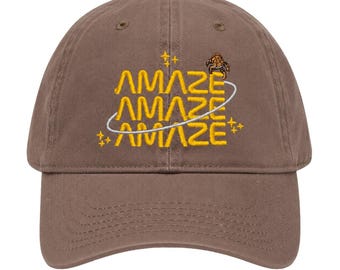 Amaze Amaze Embroidered Hat, Rocky Inspired Comfort Colors Cap, Project Hail Mary