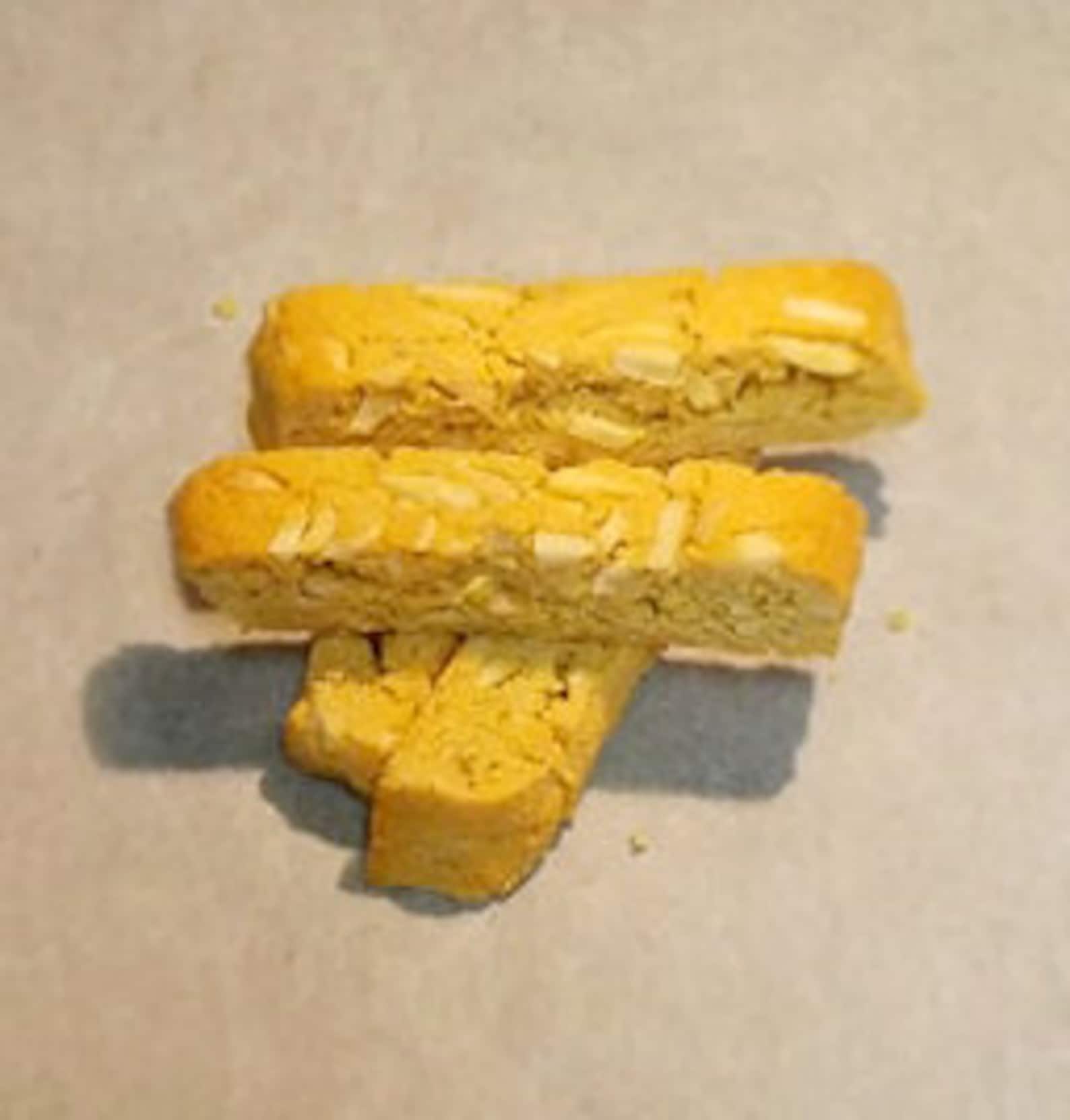 Diabetic Almond Biscotti, 2.1g Net Carbs, Sugar Free, Low Carb. 6 Count