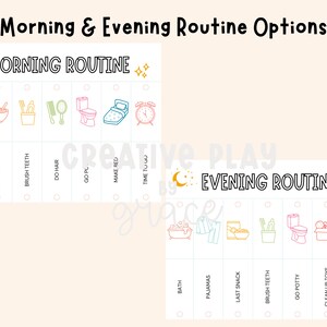 Kids Editable Chore Chart, Routine Chart, Responsibilities, Kids Flip ...