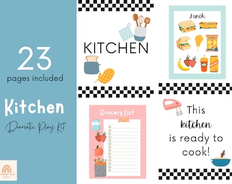 Kitchen Dramatic Play, Pretend Play, Play Kit, Classroom Dramatic Play, Home Dramatic Play, Playroom