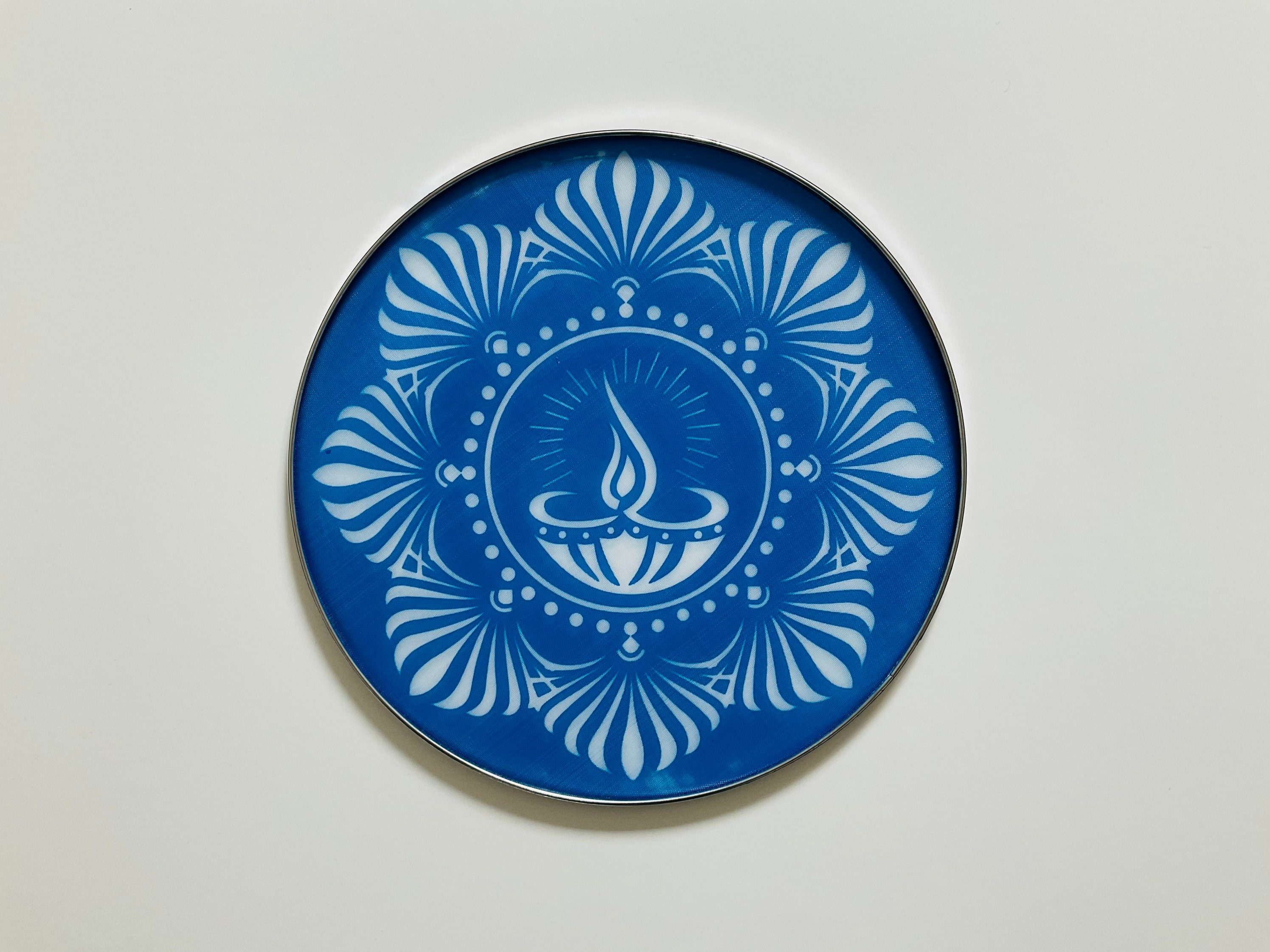 Painting Kolam Holi Floor art Rangoli Stencil Karwachauth Kolam Stencil