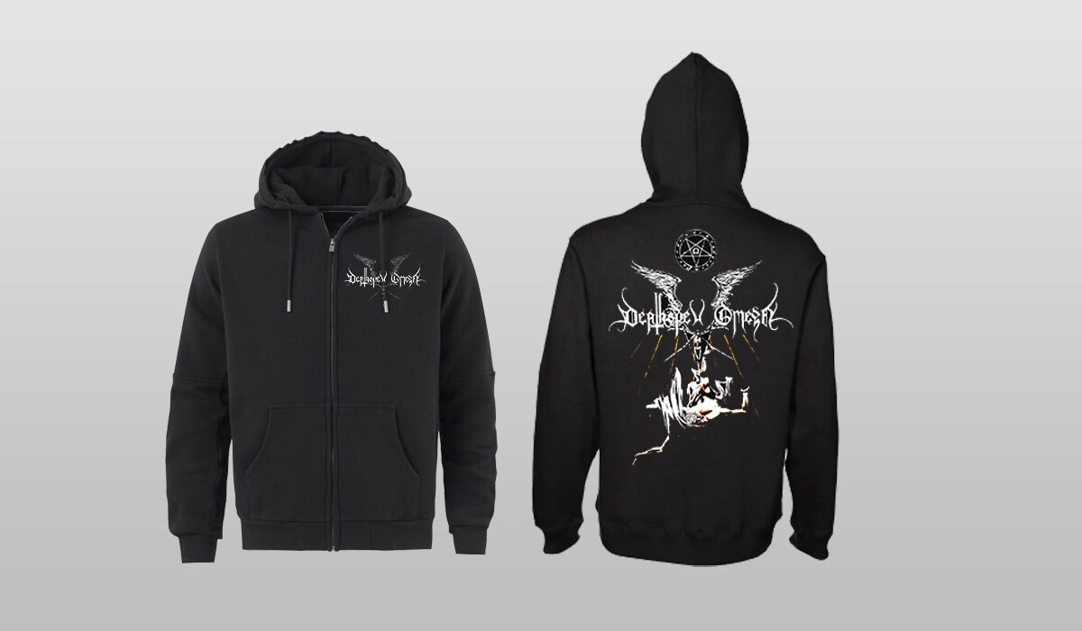 Deathspell Omega Fas Ite Maledicti In Ignem Aeternum Hoodie Etsy