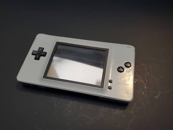 Bekræfte metal Sentimental Custom Nintendo Ds Lite Game Boy Macro Gray/black - Etsy