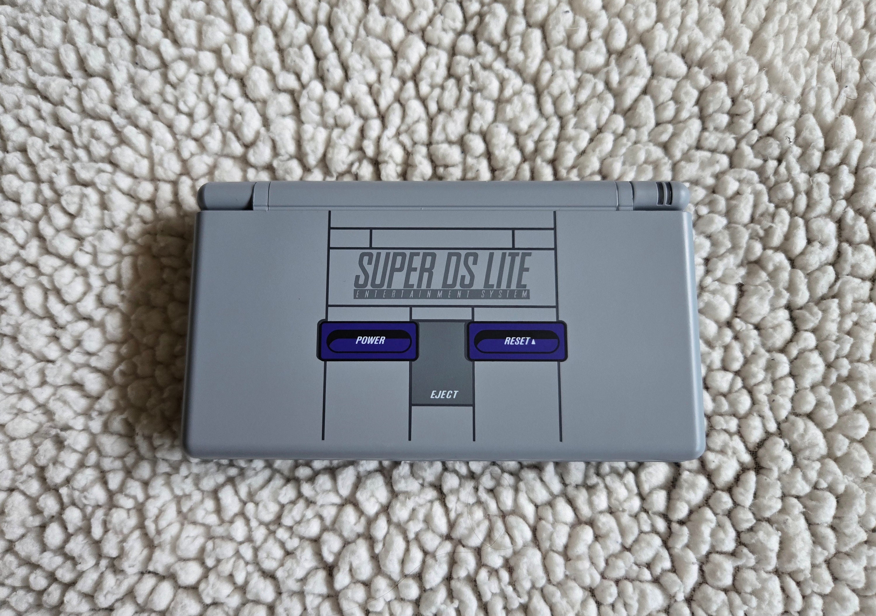 High Quality Custom Nintendo DS Lite- SNES Edition - Etsy