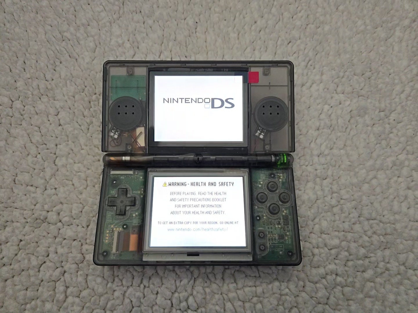 【人気投票 1~37位】ハイブランド人気ランキング！ High Quality Custom Nintendo DS Lite- Smoke Gray - Etsy 携帯用ゲーム機本体