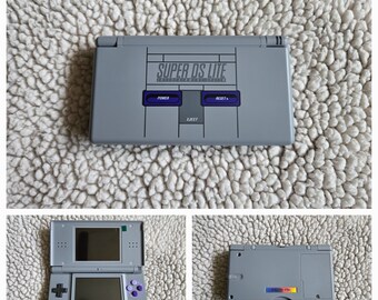 最新作 High Quality Etsy - Edition SNES Lite- DS Nintendo Custom 携帯用ゲーム機本体