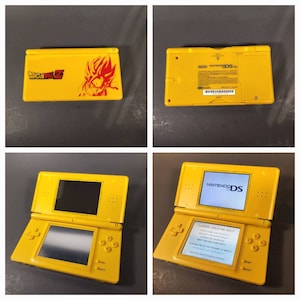 Reshelled Nintendo Ds Lite with Charger Dragon Ball Z