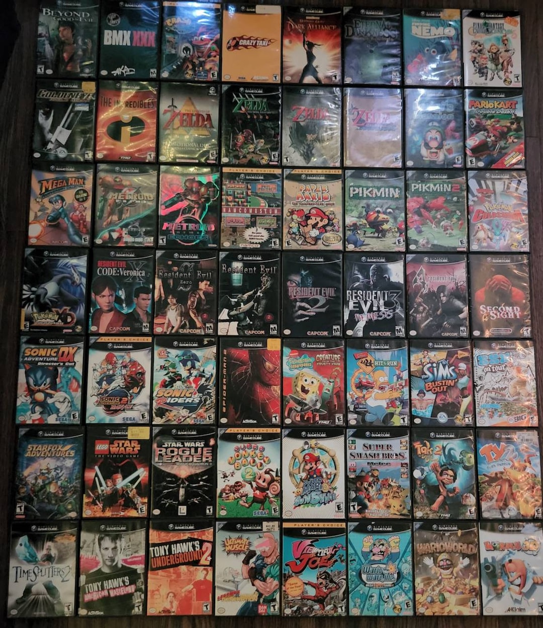 Huge Selection Nintendo Gamecube Games Etsy