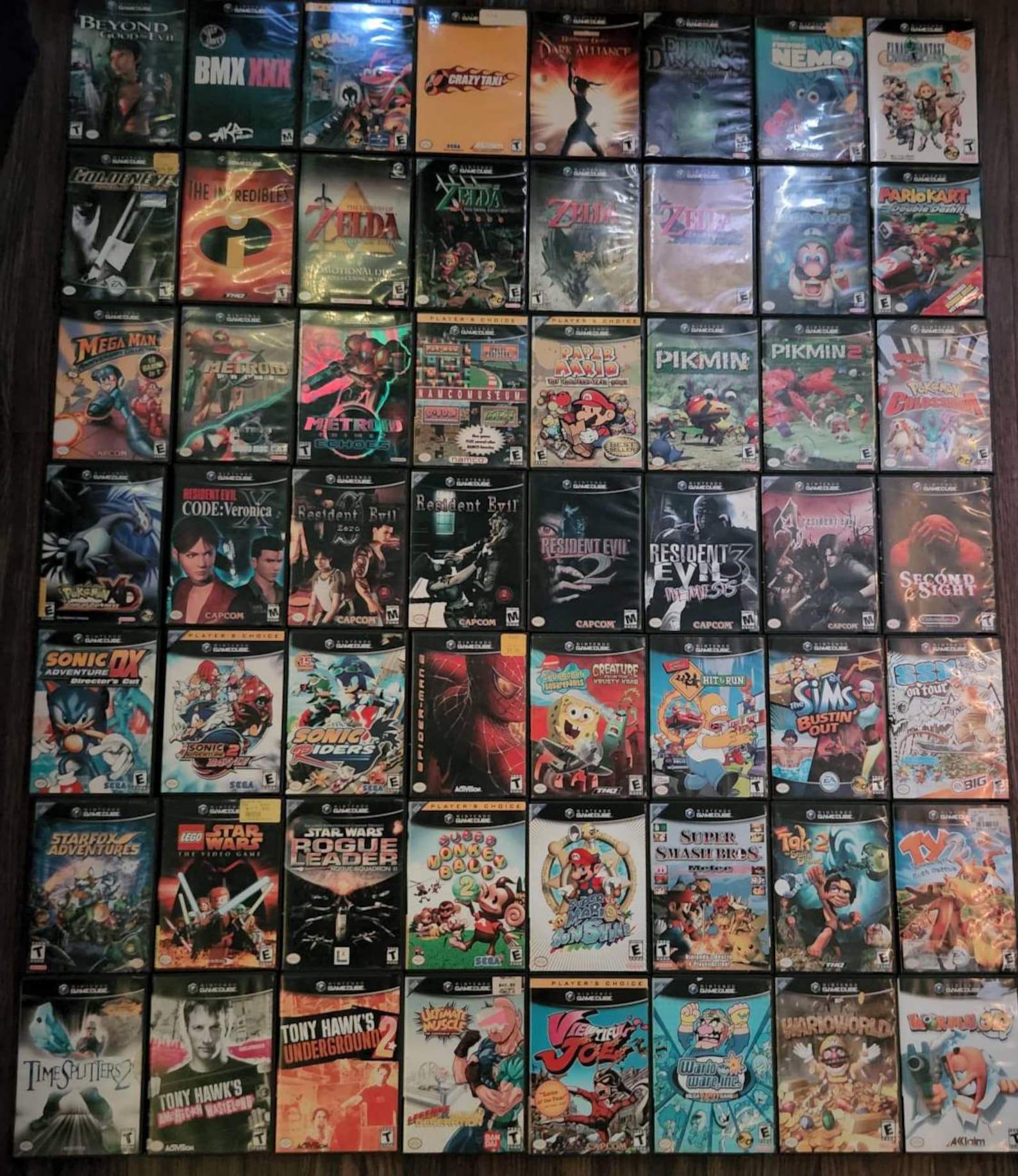 Huge Selection Nintendo Gamecube Games Etsy