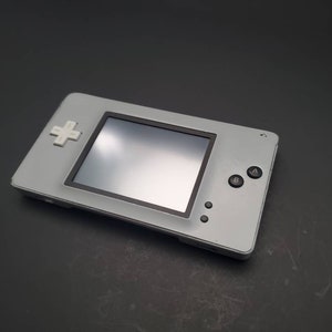 Custom Nintendo Ds Lite Game Boy Macro Gray Black Etsy
