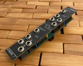 LinguaeDevices: Buffered Multiple - Unidade Montada - Módulo Eurorack de 4hp