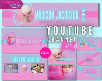 Pink Youtube Icon Etsy Pink Youtube Icon Etsy