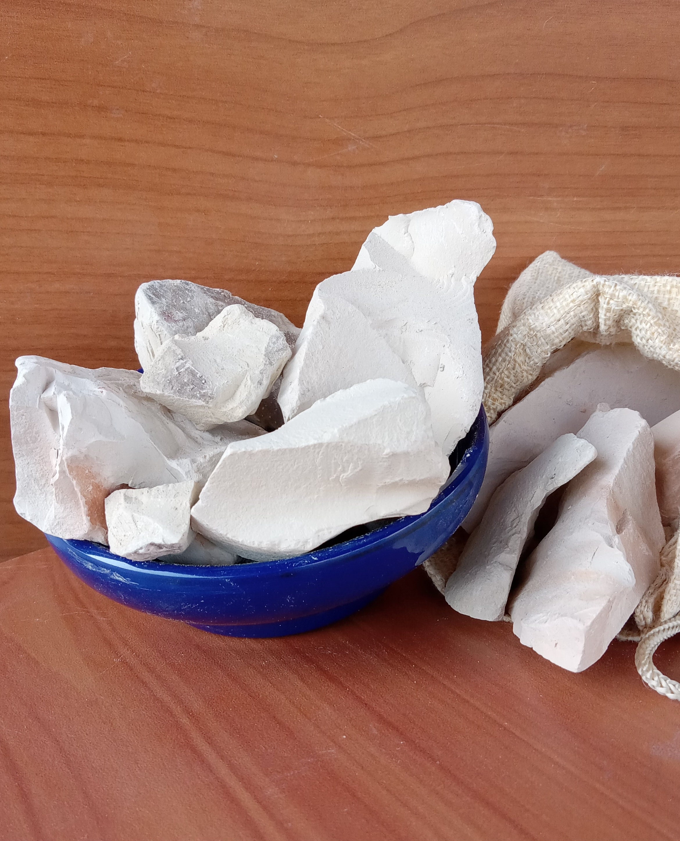 White Clay Edible Kaolin, (8 Oz, 250 gr.), Natural Clay, Chunks  Natural for Eating : Arts, Crafts & Sewing