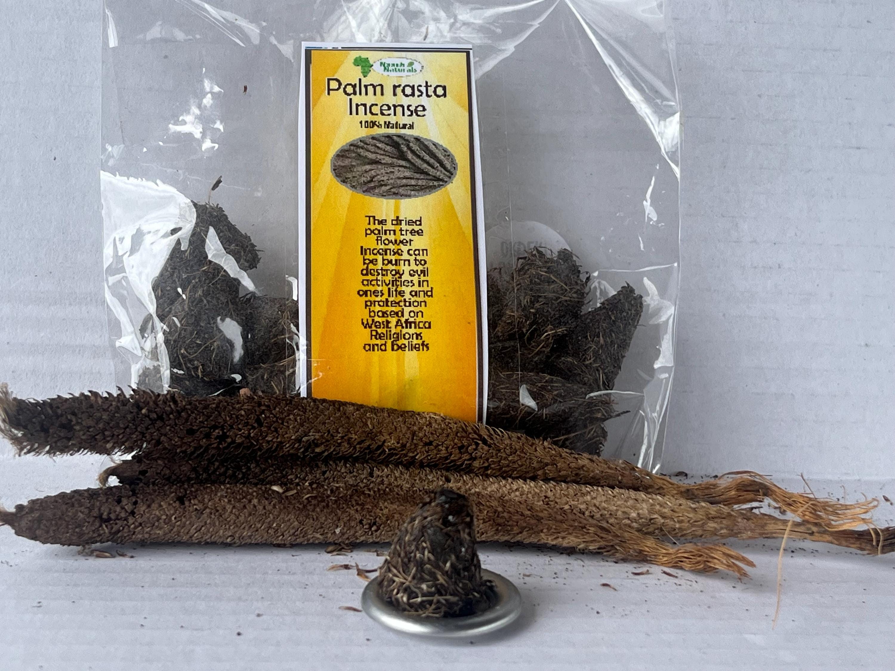 Natural African incense/ Palm Rasta incense sticks and cones 6 pieces
