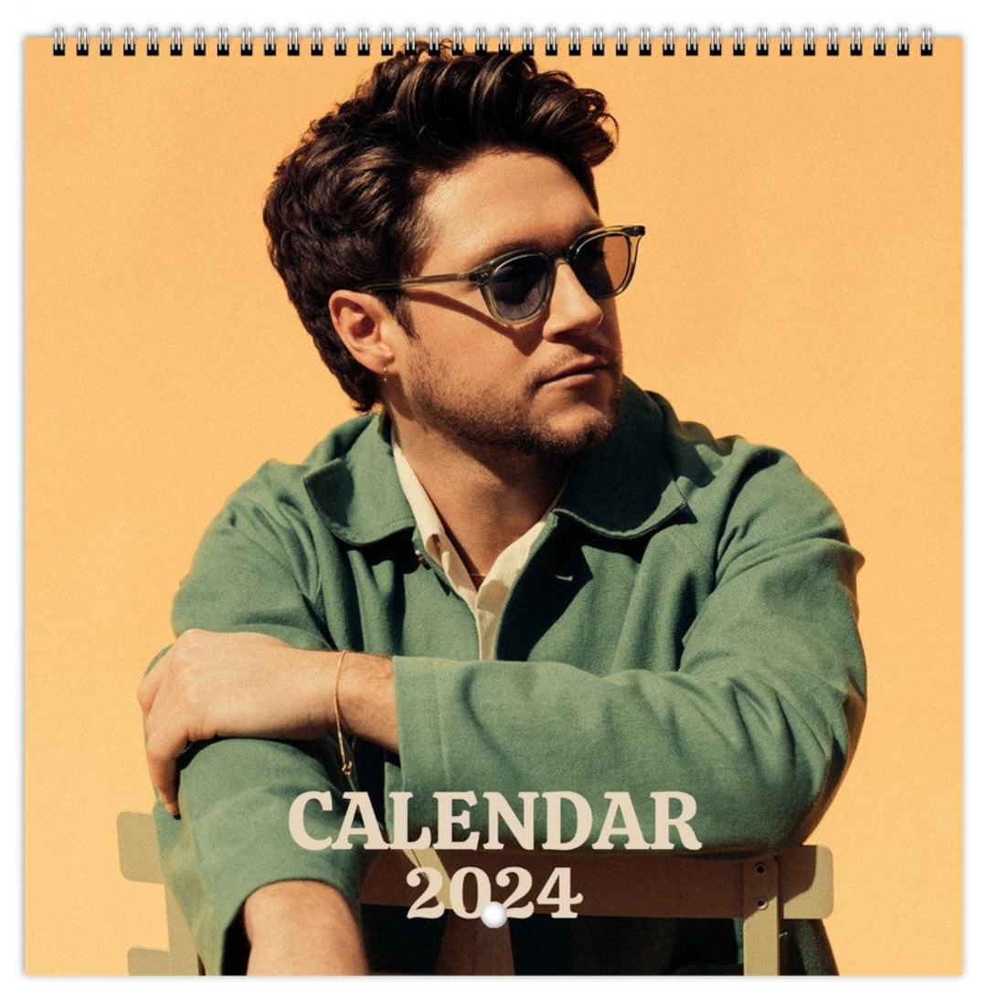 Niall Horan 2024 Wall Calendar Etsy