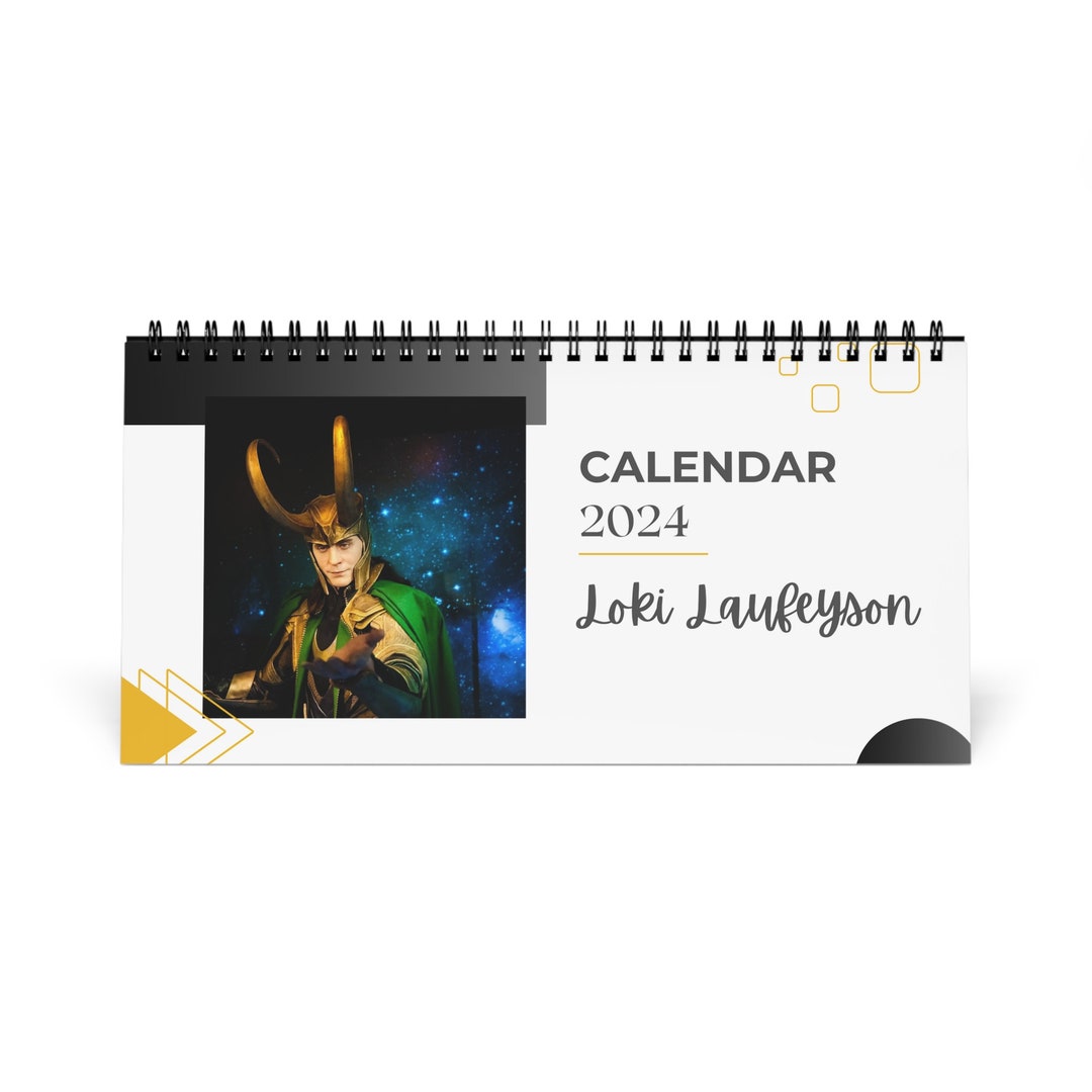 Loki 2025 Desk Calendar Photo Calendar Celebrity Calendar Etsy