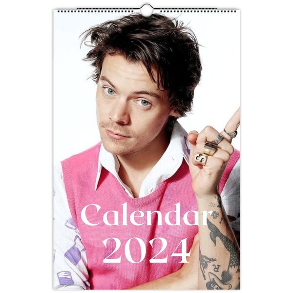 2024 Harry Styles Calendar Etsy Canada