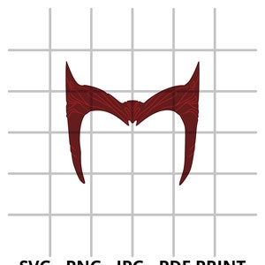Scarlet Witch Crown Png Svg Wanda Maximoff MCU Sweatshirt - Etsy Canada